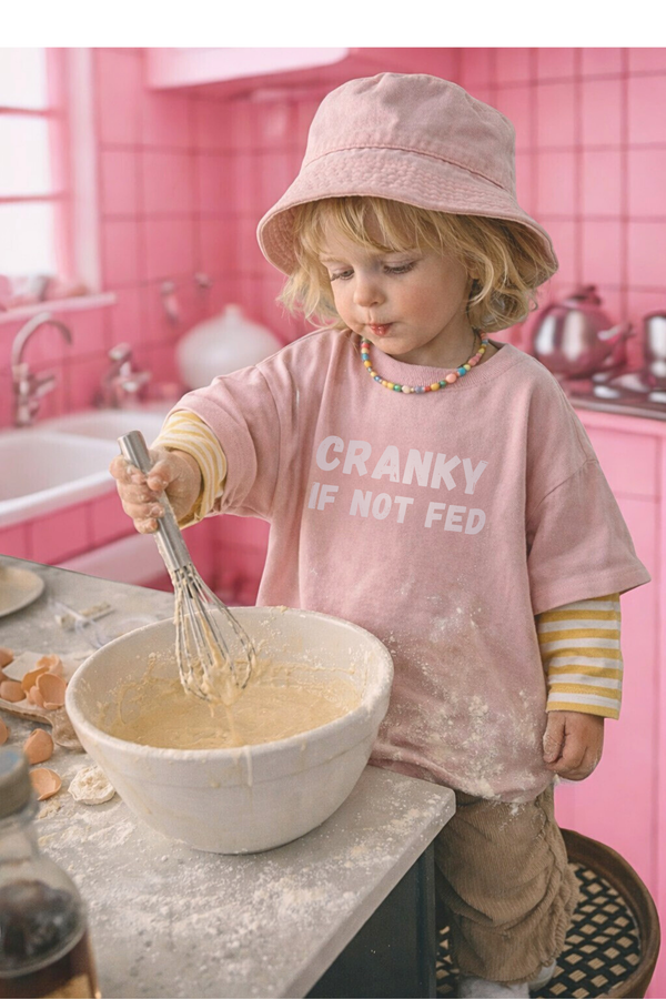 Cranky If Not Fed Pink