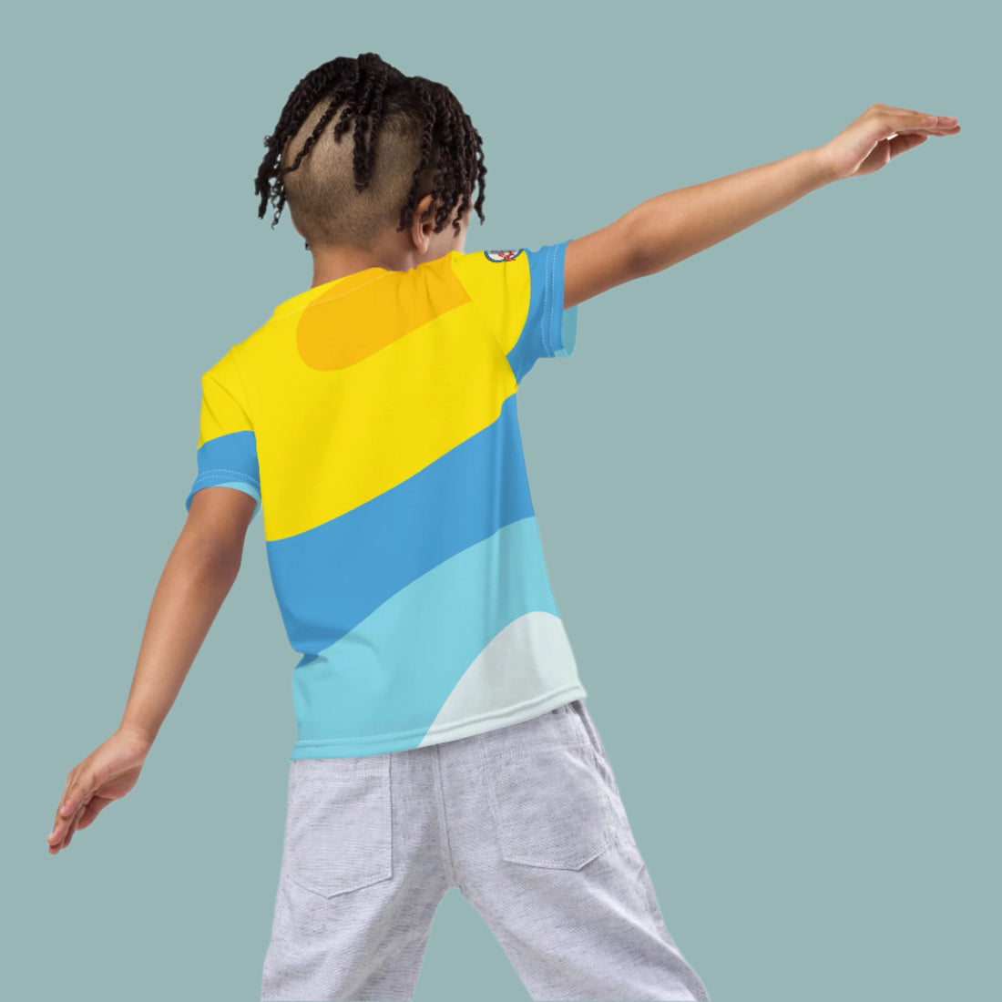 Kids crew neck t-shirt - Bandera