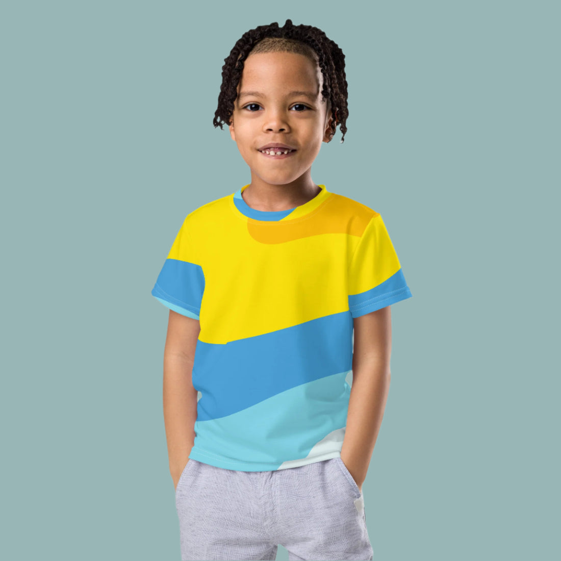 Kids crew neck t-shirt - Bandera