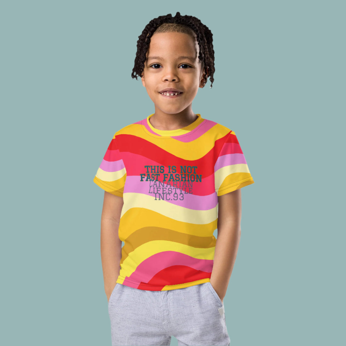 Kids crew neck t-shirt - Not Fast Fashion
