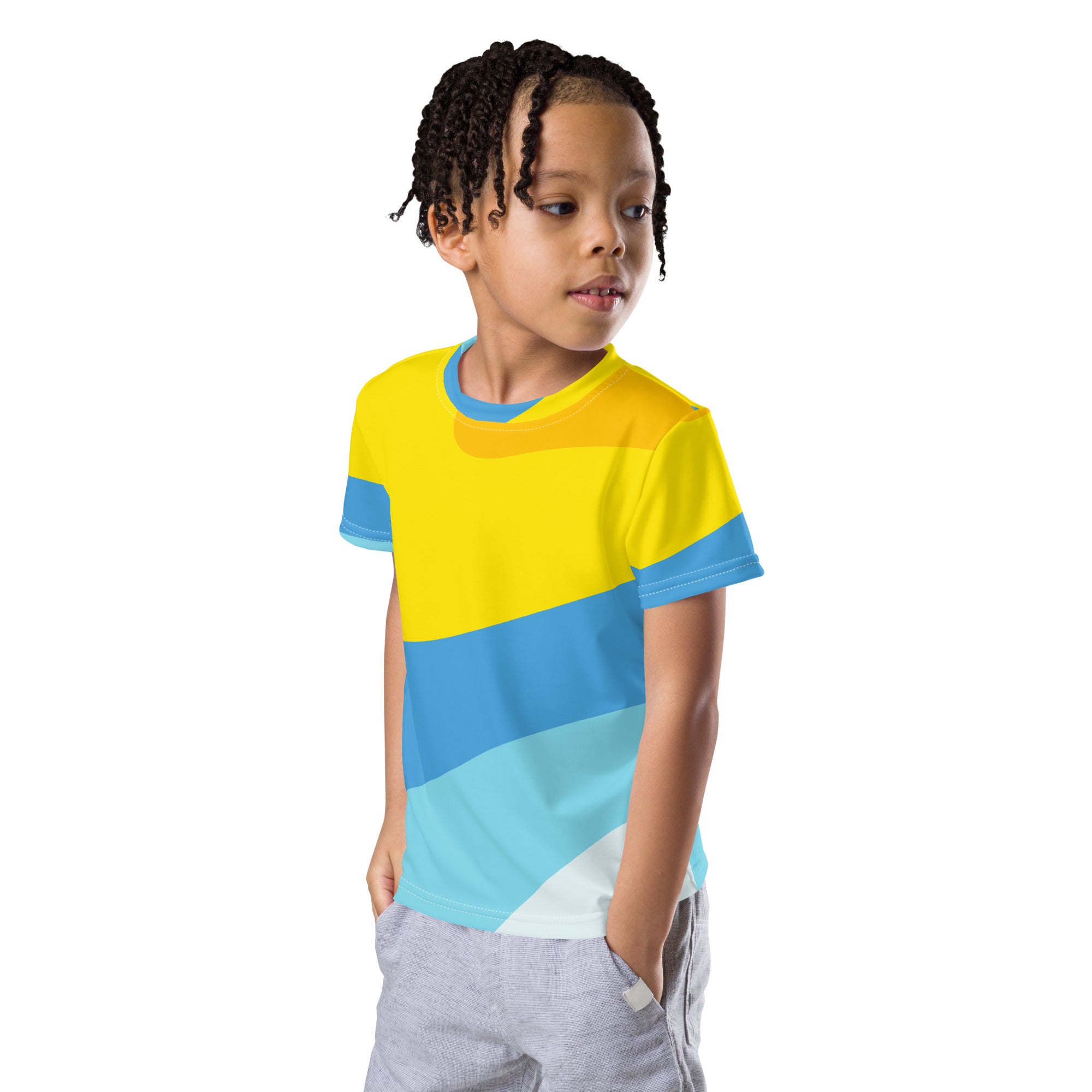 Kids crew neck t-shirt - Bandera