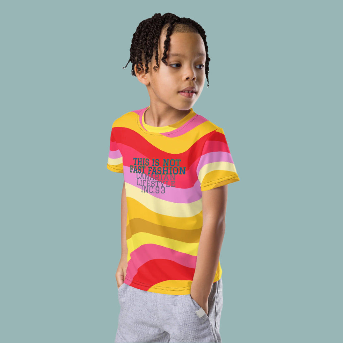 Kids crew neck t-shirt - Not Fast Fashion