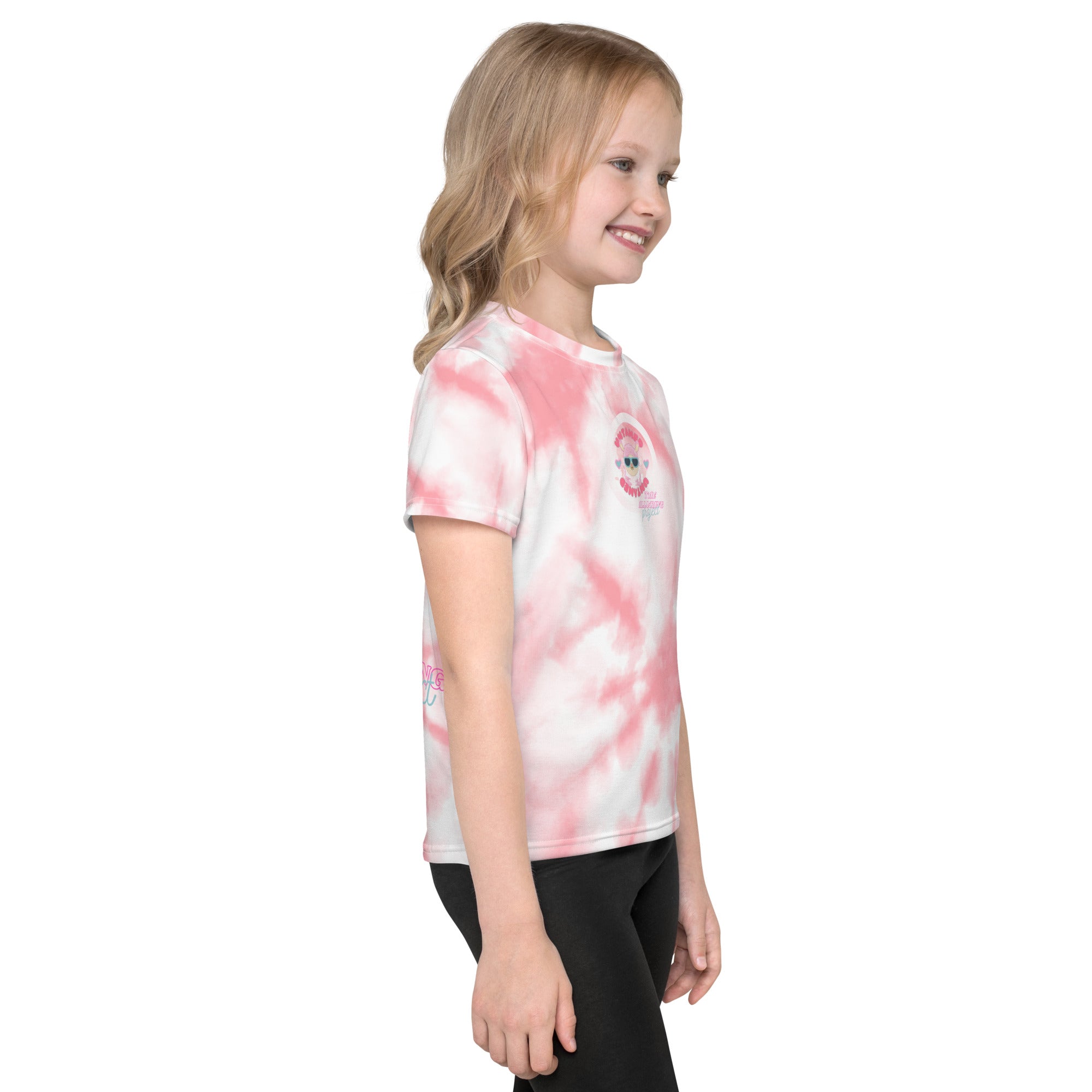 Kids crew neck t-shirt - Llama Party
