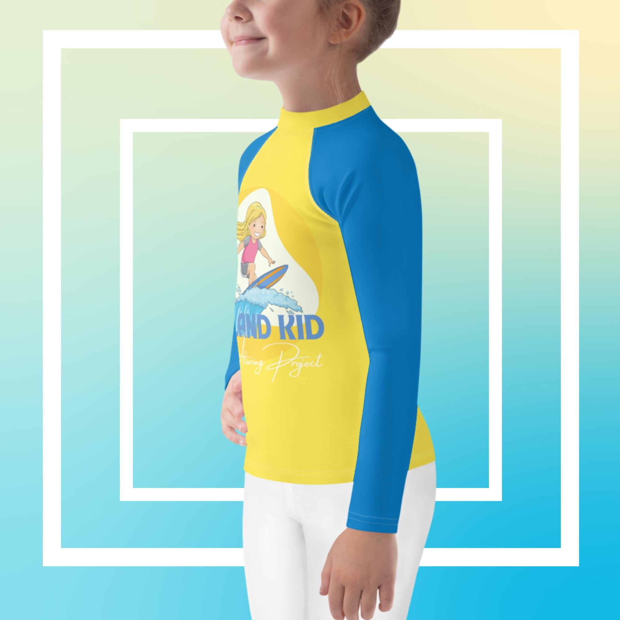 Kids Rash Guard Island Kid - The Alluring Project