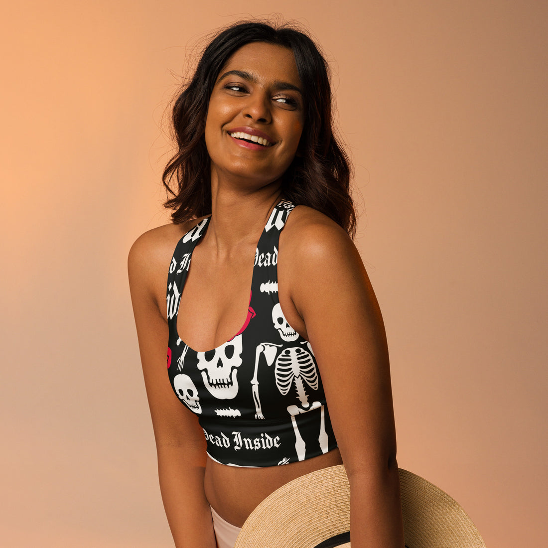 Longline Sport Bra - Dead Inside