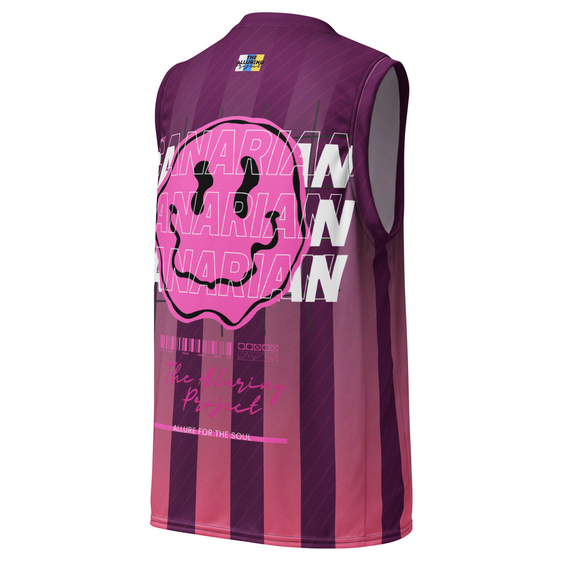 Camiseta de baloncesto unisex reciclada