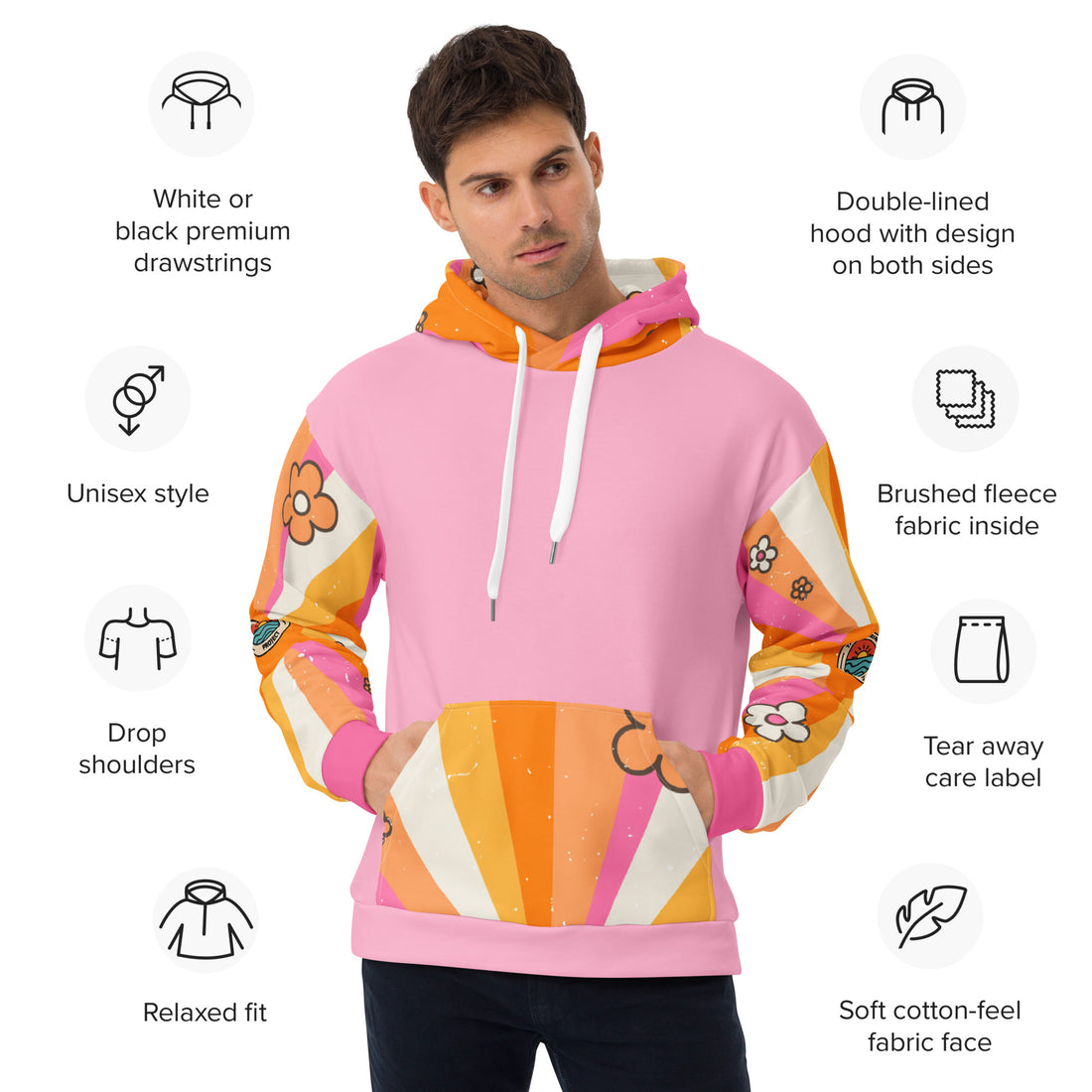 Sudadera con capucha unisex