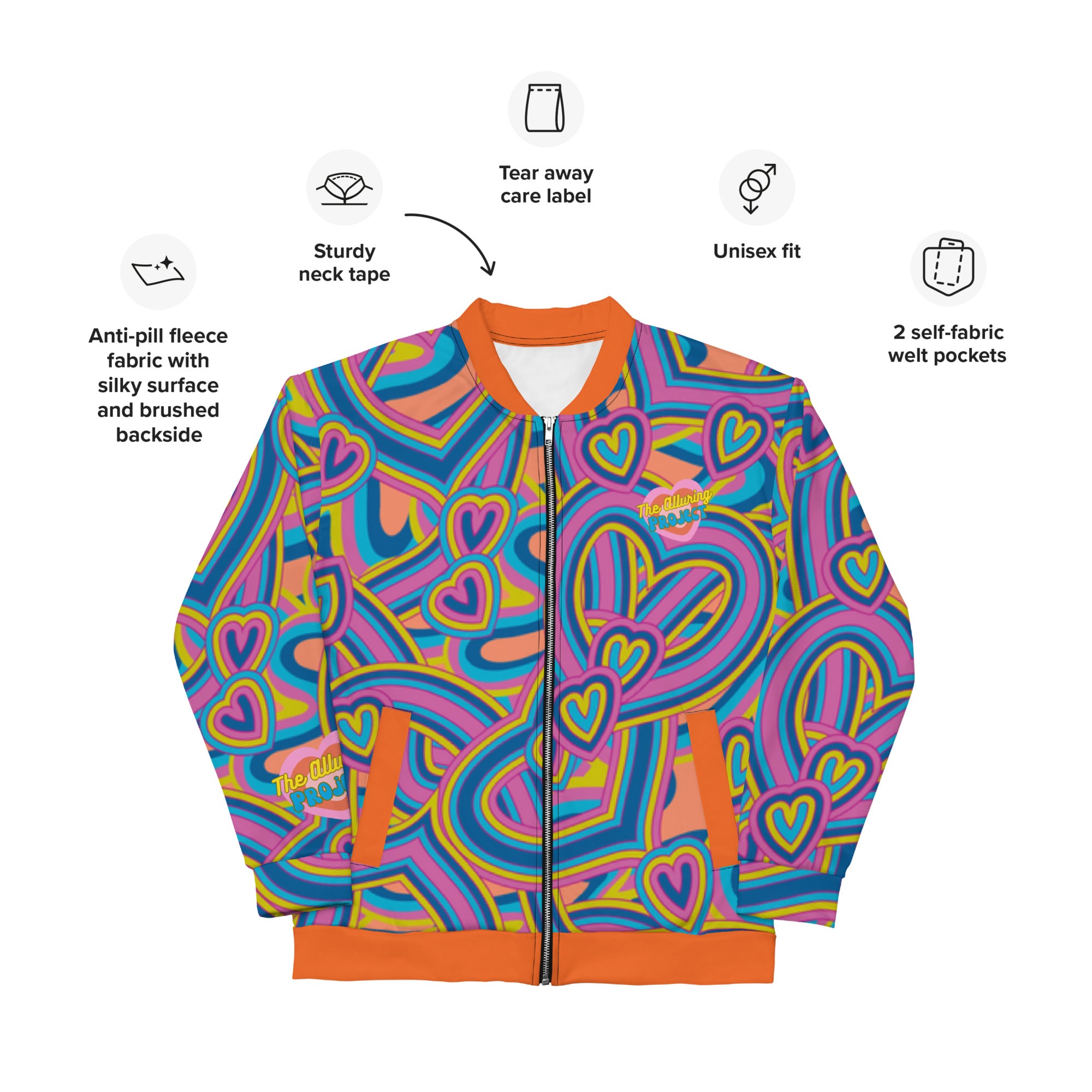 Unisex Bomber Jacket