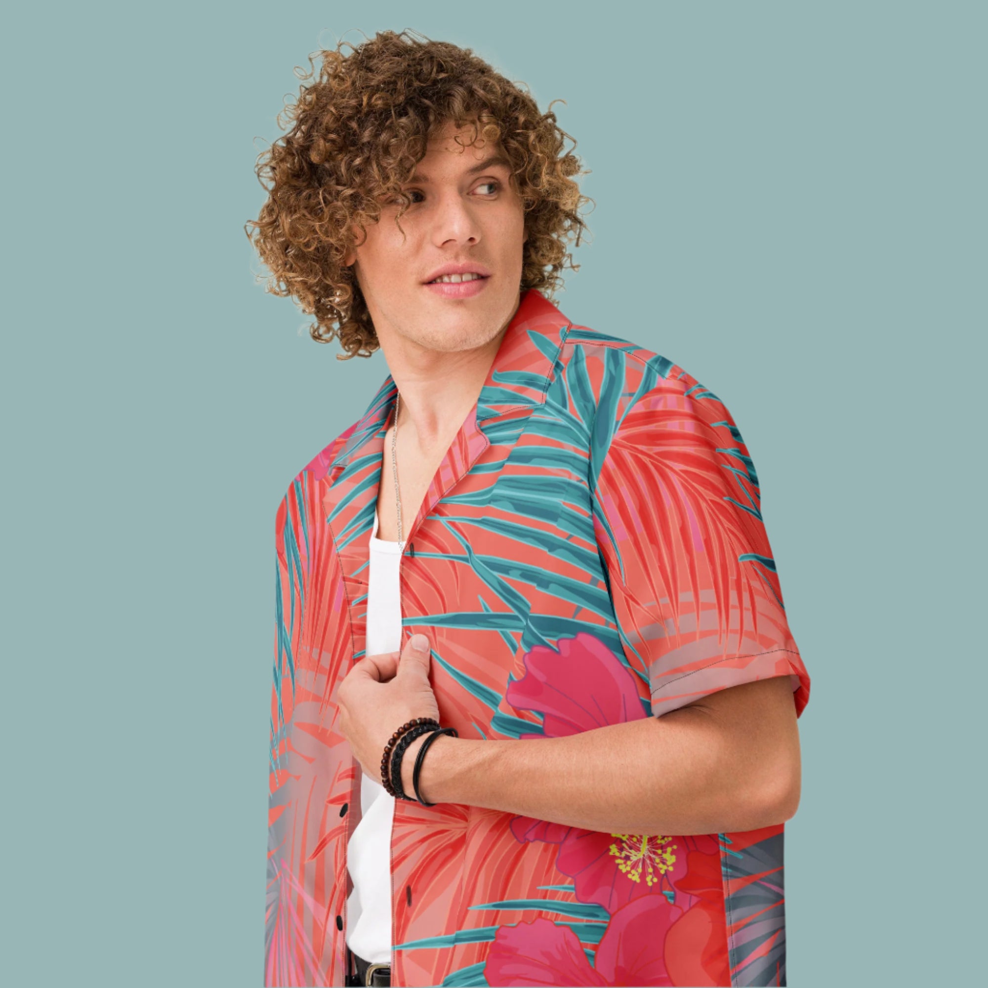 Unisex button shirt