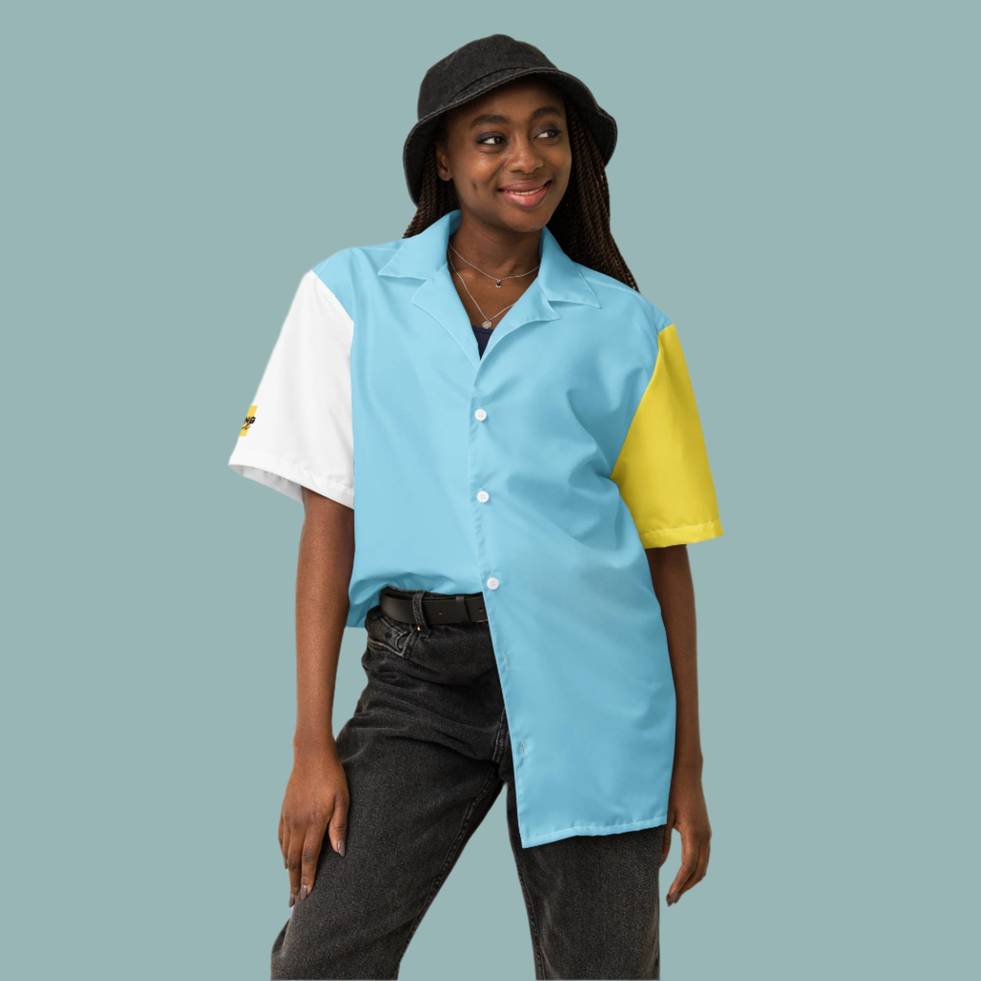 Unisex button shirt