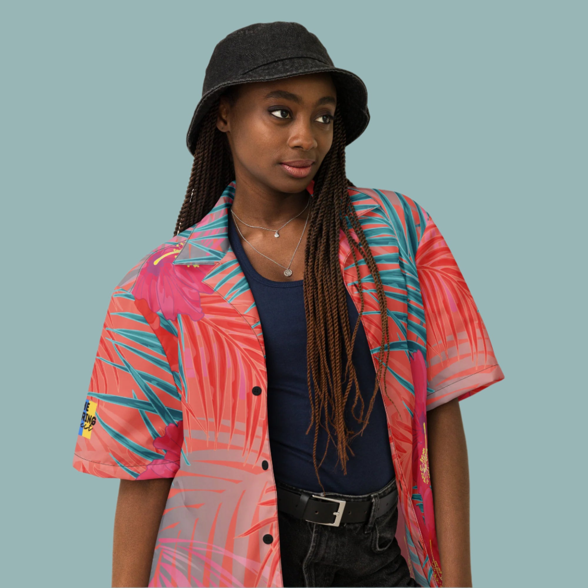Unisex button shirt