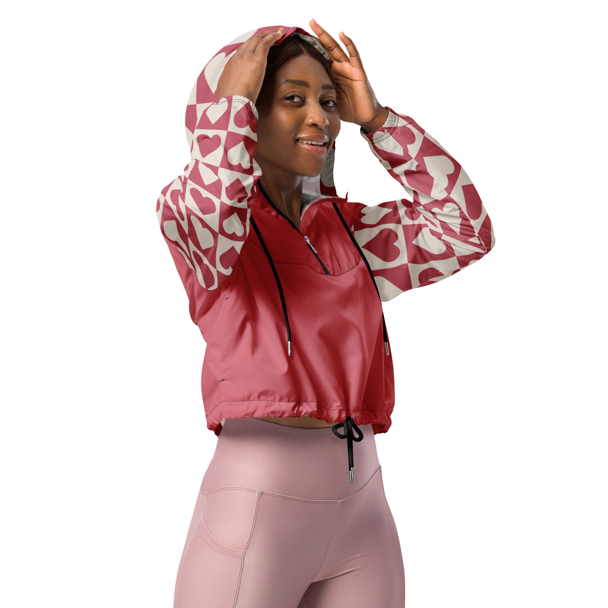 Women’s cropped windbreaker