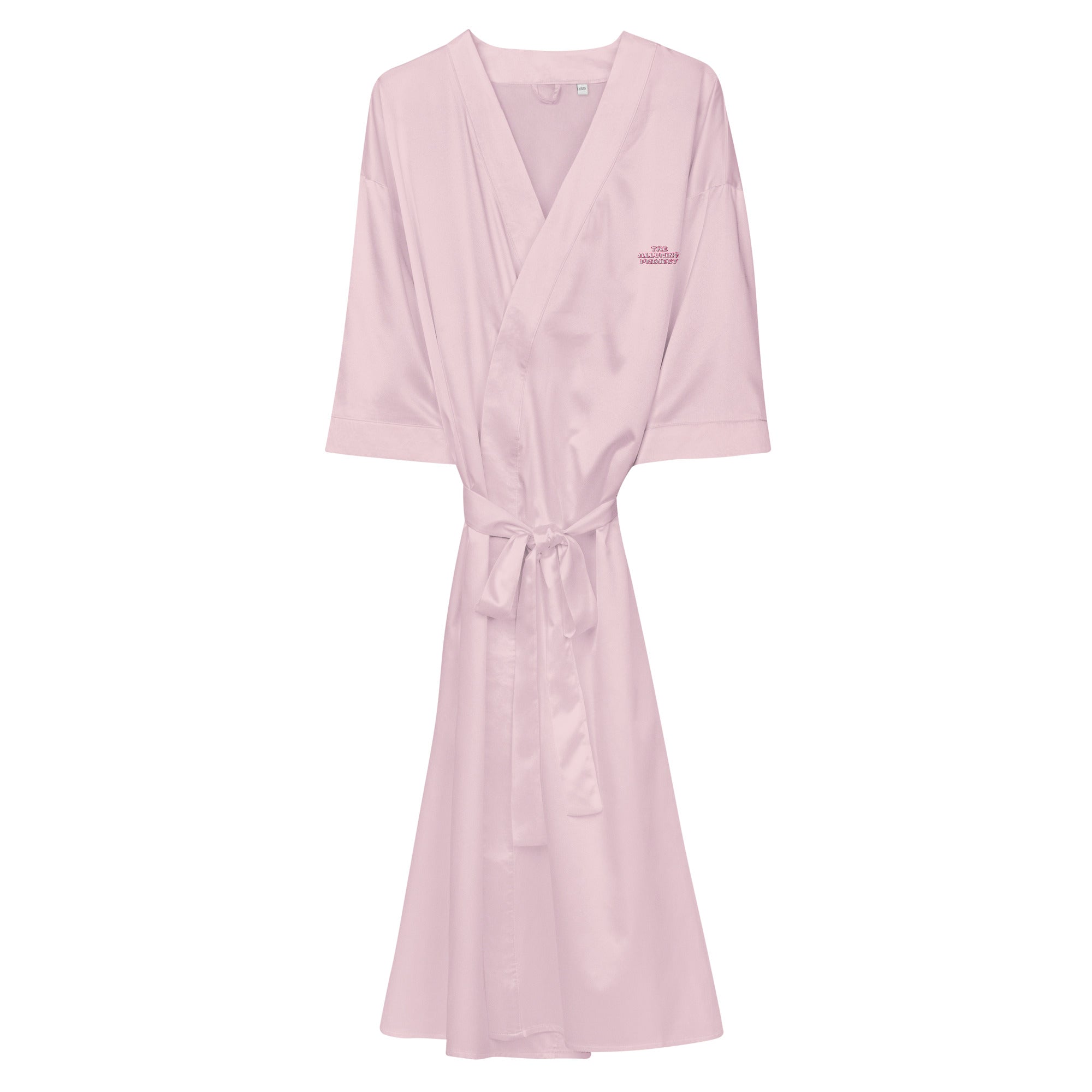 Satin robe