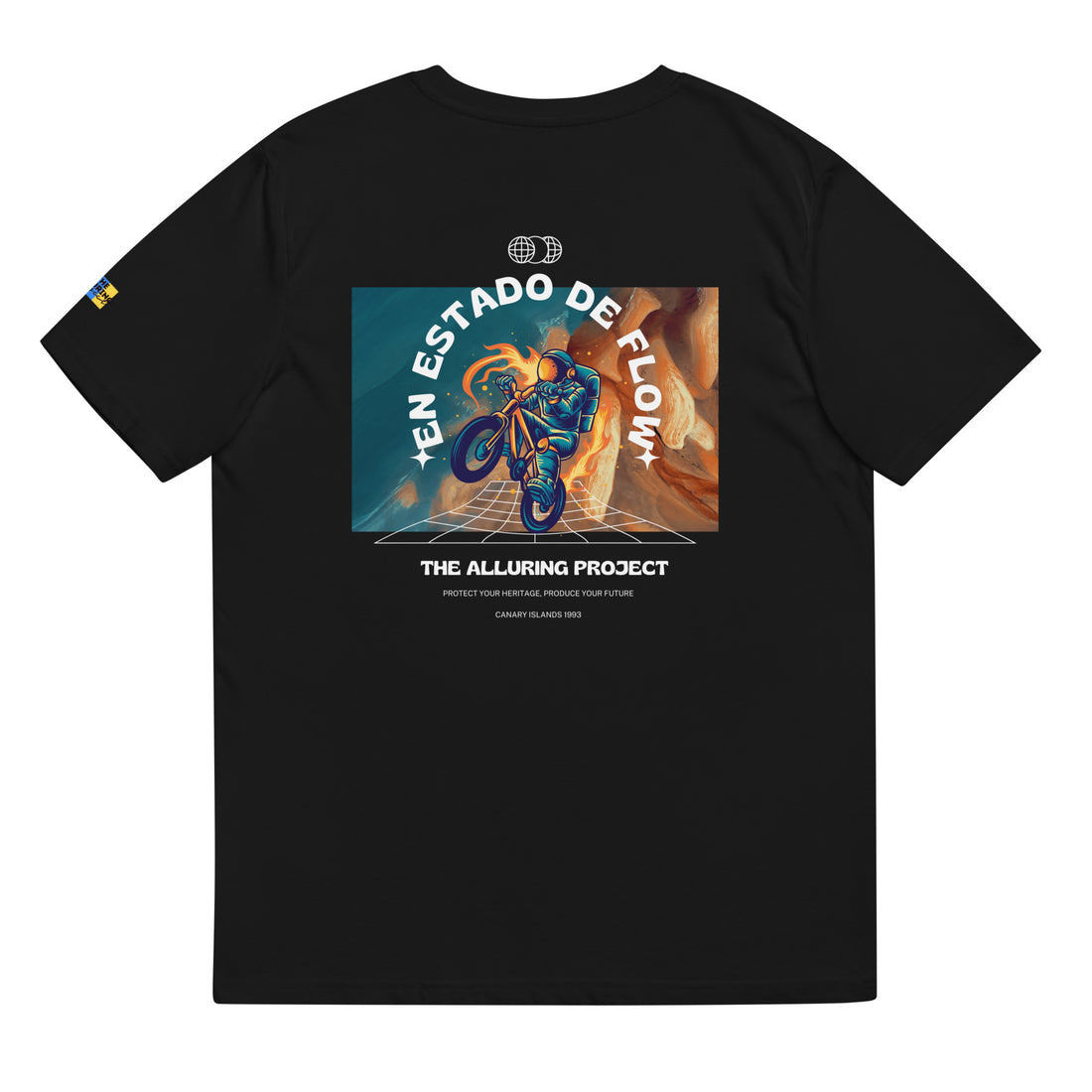 Camiseta unisex de algodón orgánico.