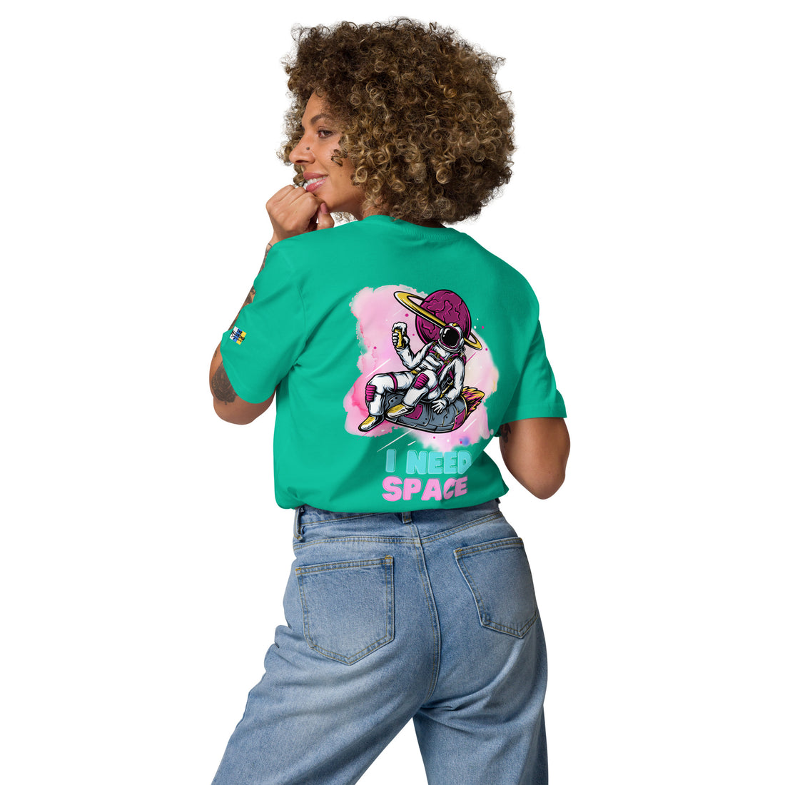 Camiseta unisex de algodón orgánico.