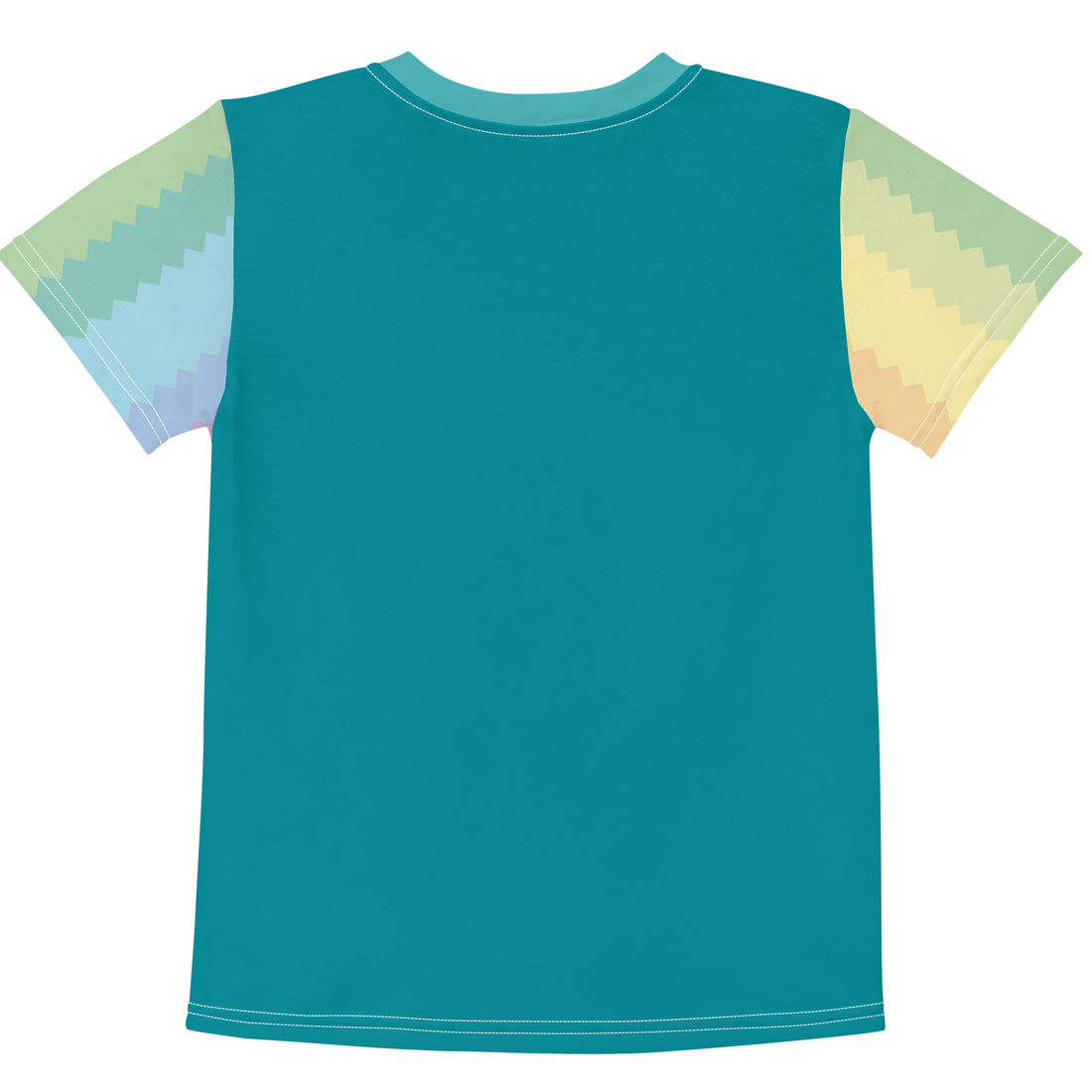 Camiseta de cuello redondo para niños.