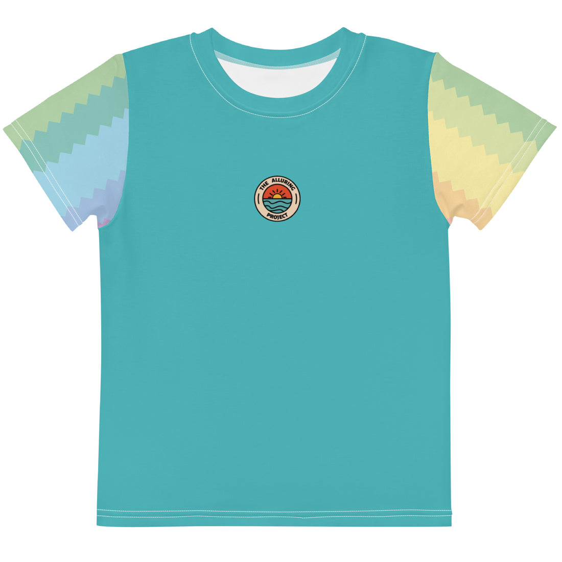 Camiseta de cuello redondo para niños.