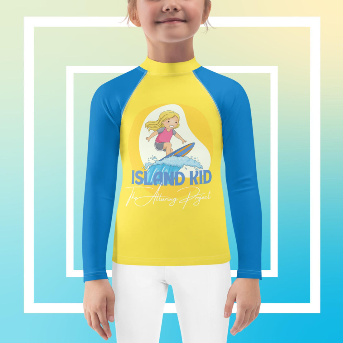 Kids Rash Guard Island Kid - The Alluring Project