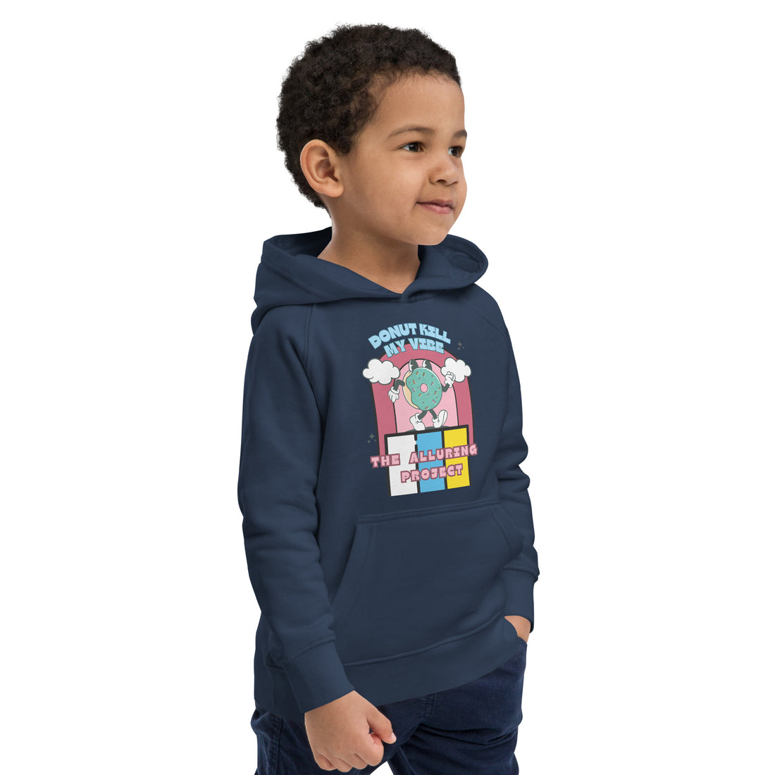 Sudadera con capucha ecológica para niños