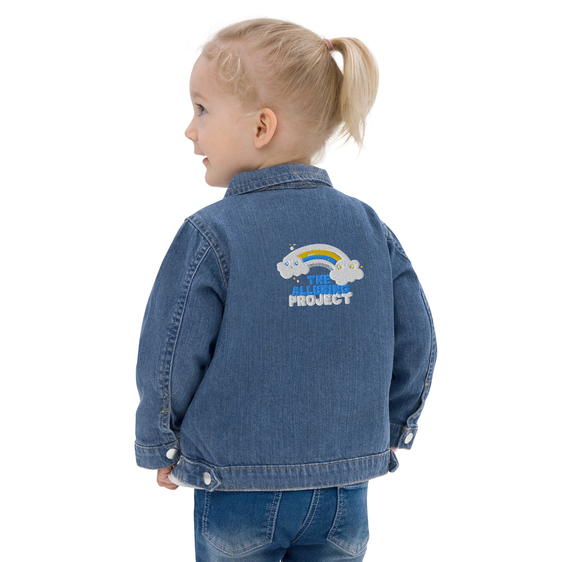 Chaqueta orgánica para niños pequeños - Arcoíris