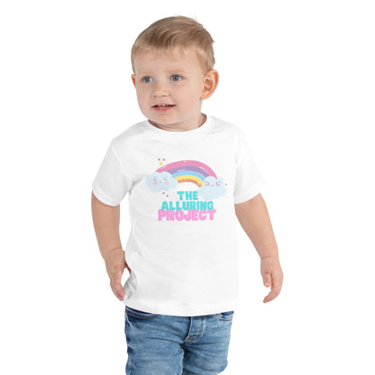 Camiseta de manga corta para niños pequeños - Arcoíris