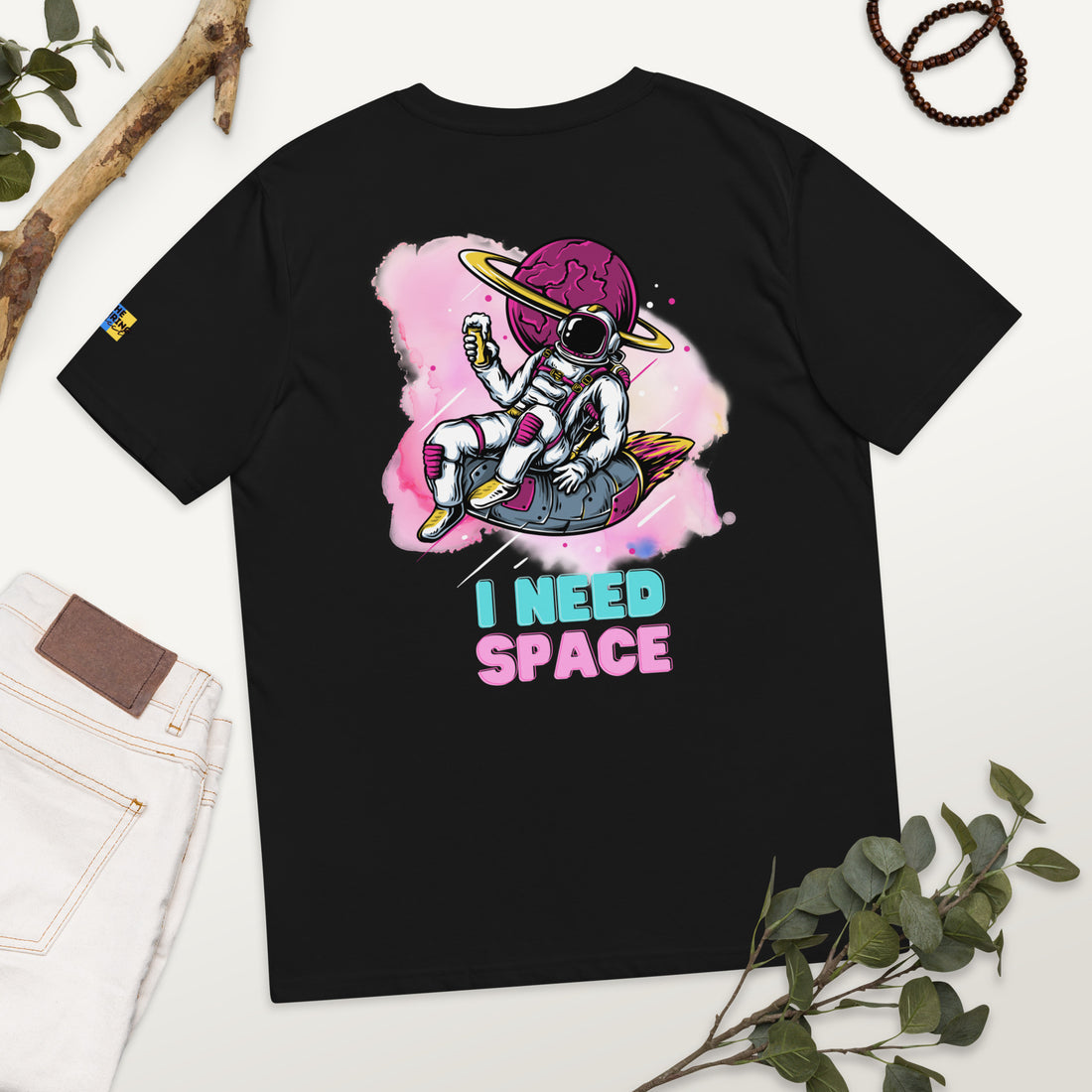 Camiseta unisex de algodón orgánico.