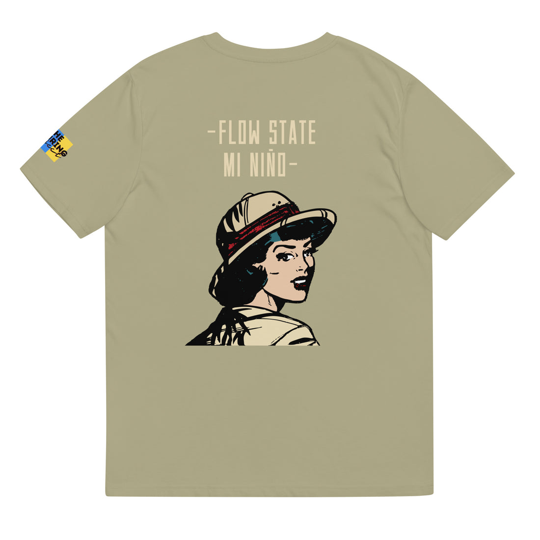 Camiseta unisex de algodón orgánico.