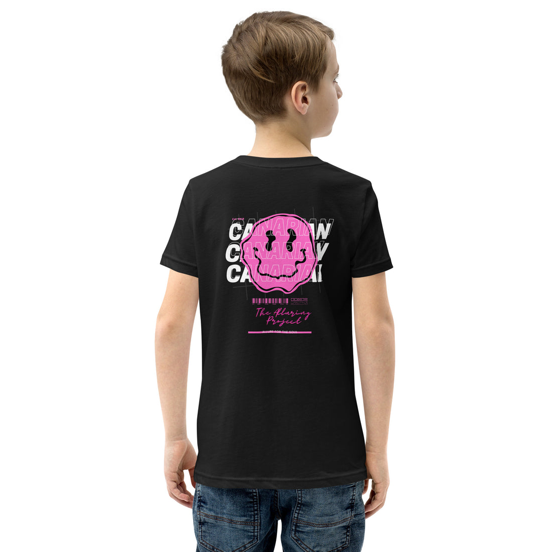 Camiseta de manga corta juvenil - Sonrisa Canaria